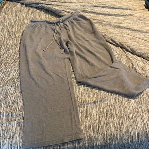 Gray Fruit of the Loom men’s lounge pants.